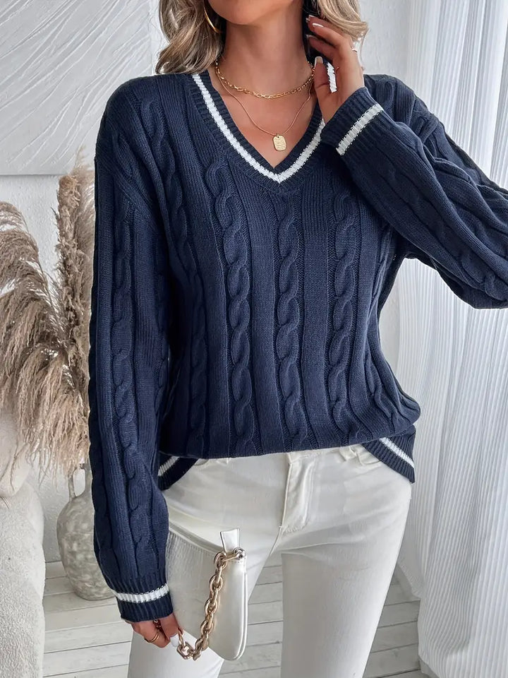 Molly | Classic Cable Knit Jumper
