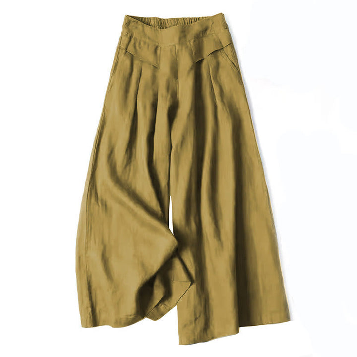Honor | Fluid Wide Leg Linen Culottes