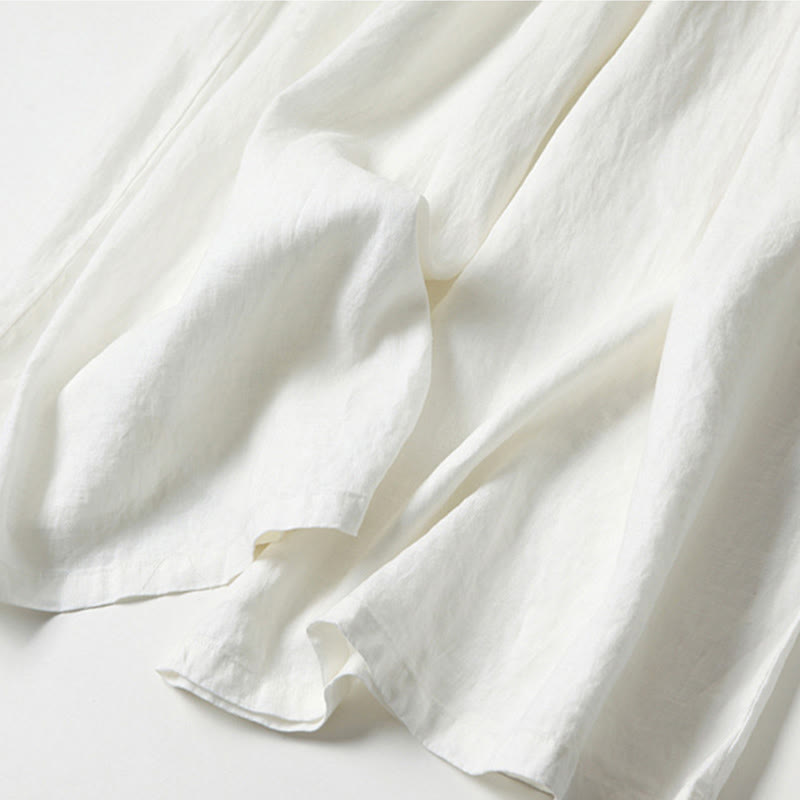Honor | Fluid Wide Leg Linen Culottes