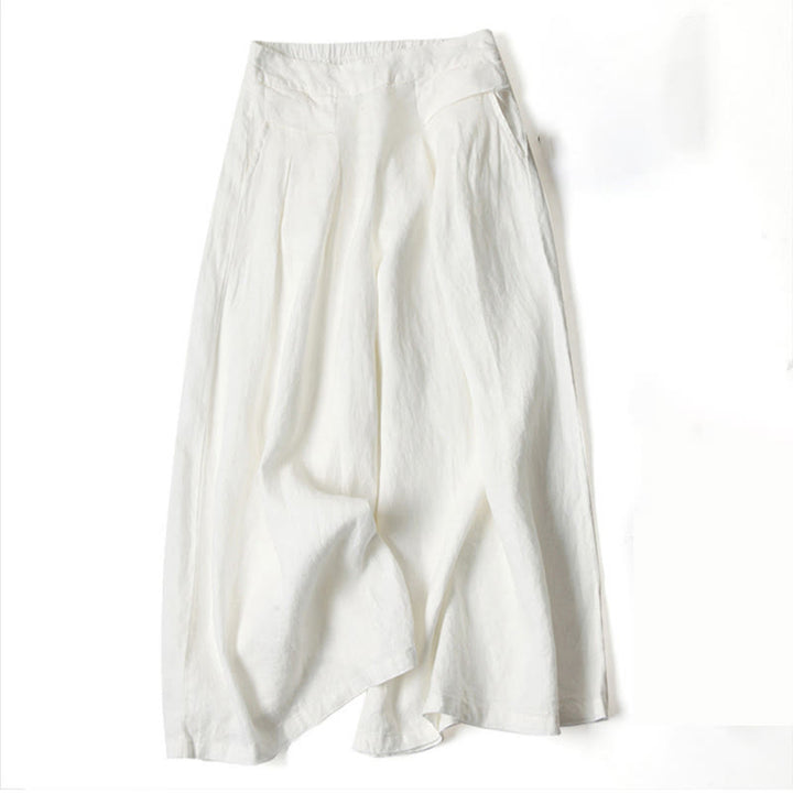 Honor | Fluid Wide Leg Linen Culottes