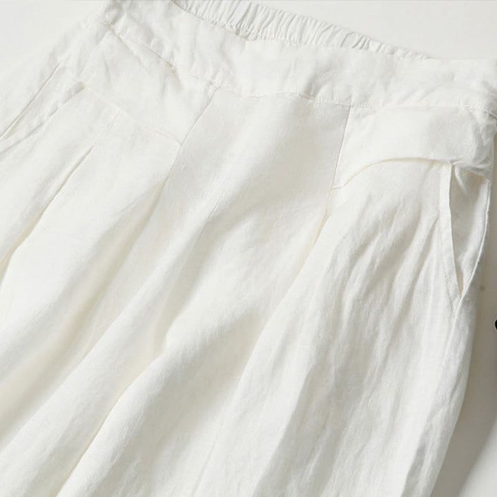 Honor | Fluid Wide Leg Linen Culottes