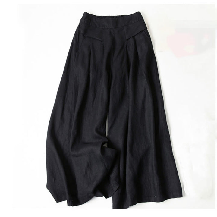 Honor | Fluid Wide Leg Linen Culottes