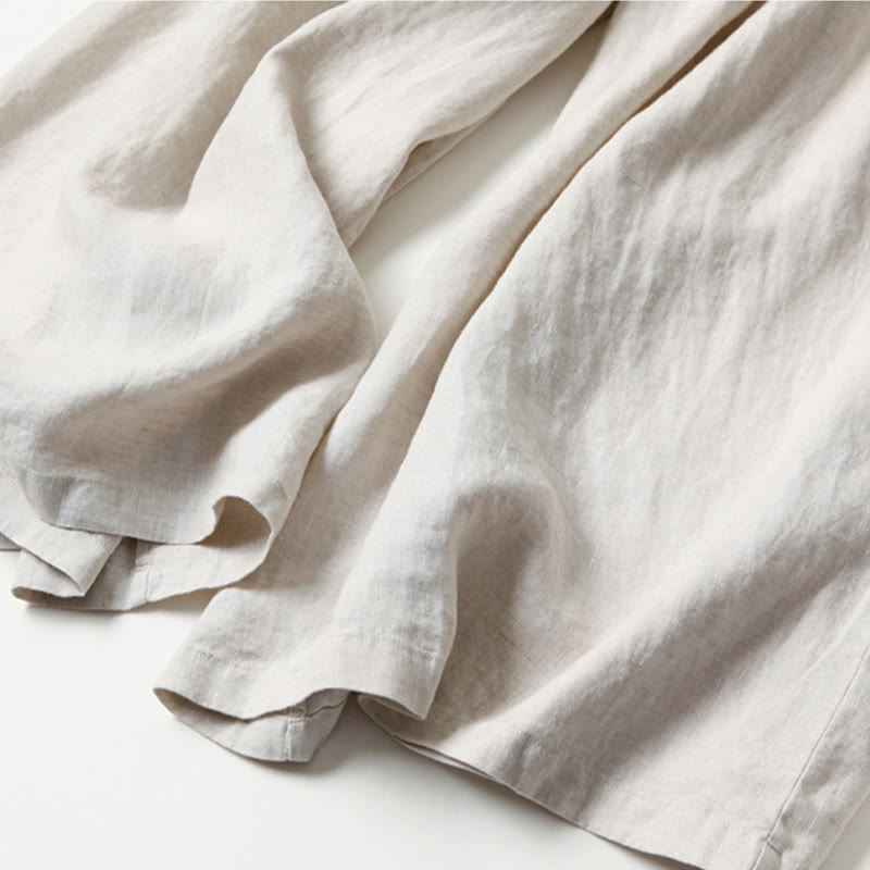 Honor | Fluid Wide Leg Linen Culottes