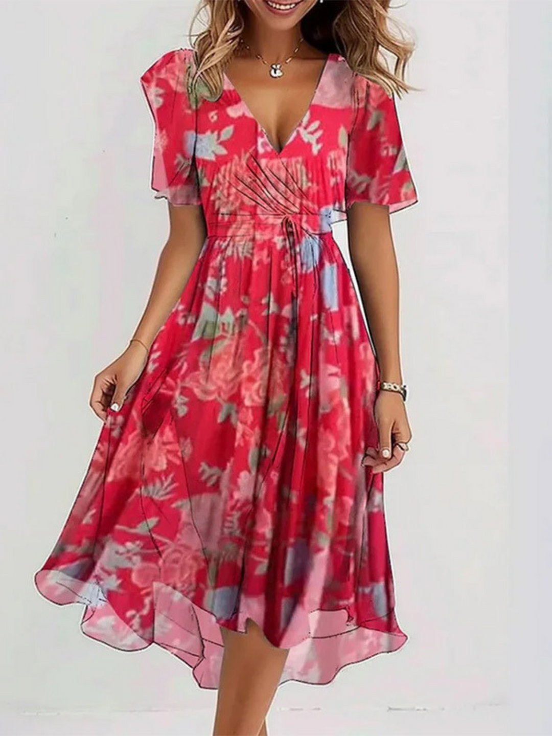 Matilda | Summer Dress with Tummy Cover