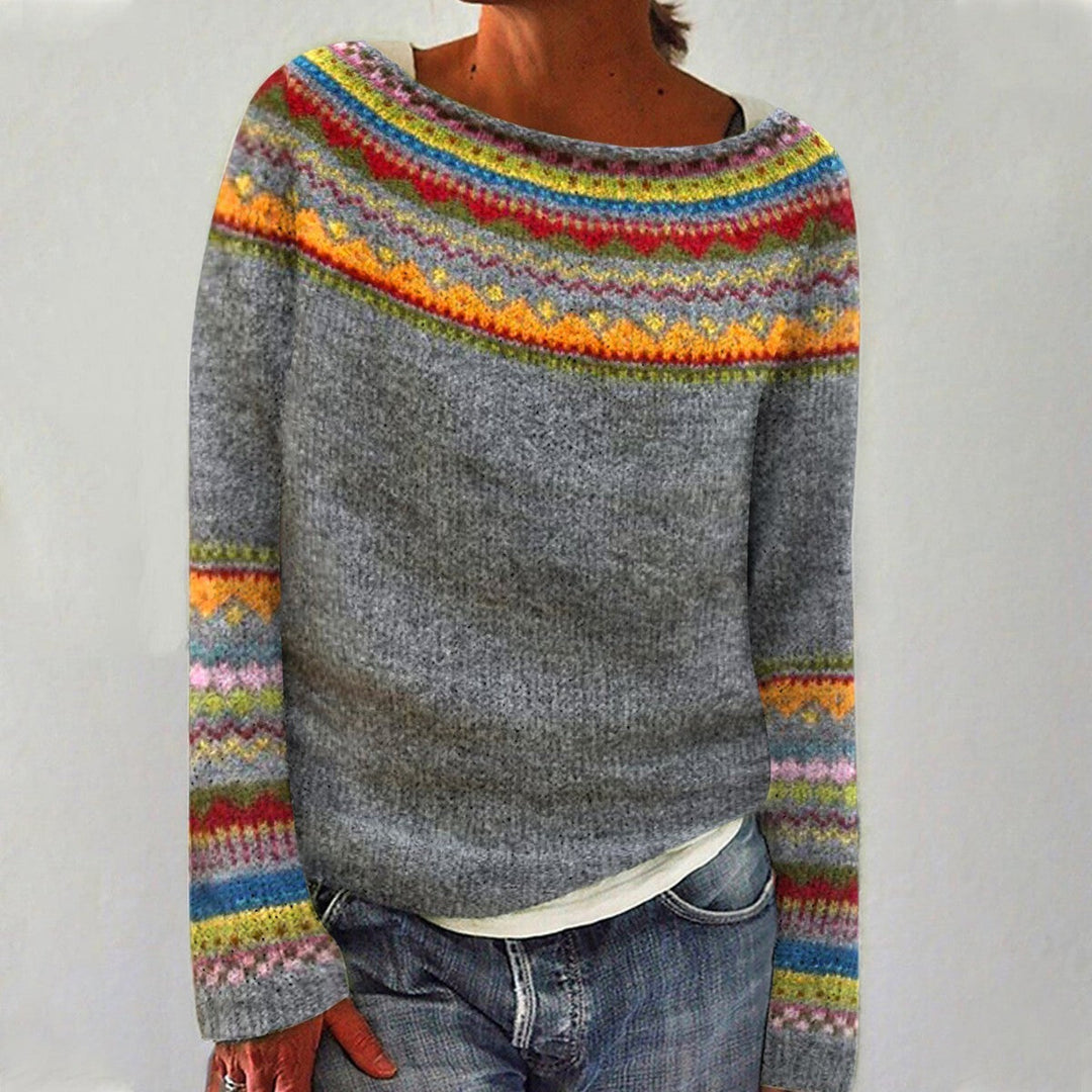 Harper | Retro Knit Jumper