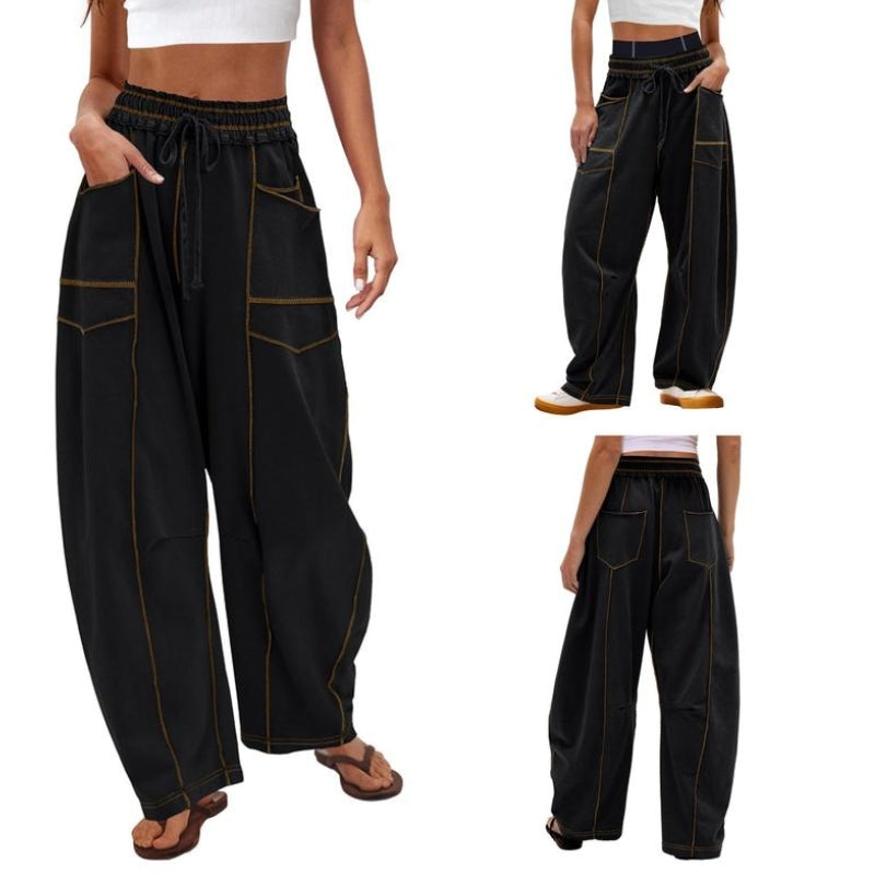 Brydie | Utility High Waist Wide Leg Cargo Pants