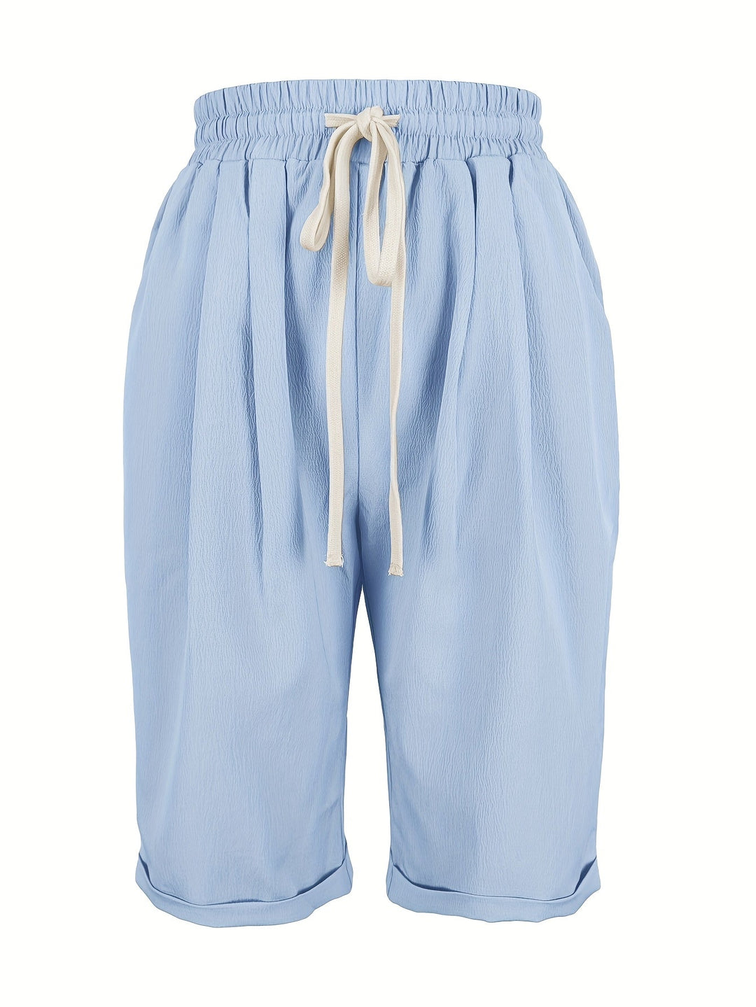 Lesley | Cropped Capri Pants with Turn Up Cuffs