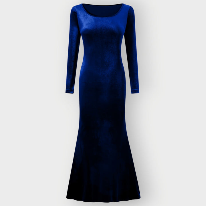 Kryenna | Luxe Evening Silhouette Velvet Gown