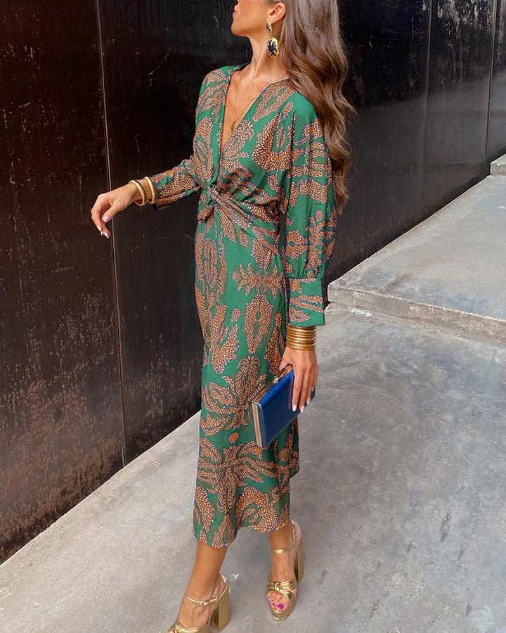Jasmine | Wedding Guest A-Line Maxi Dress