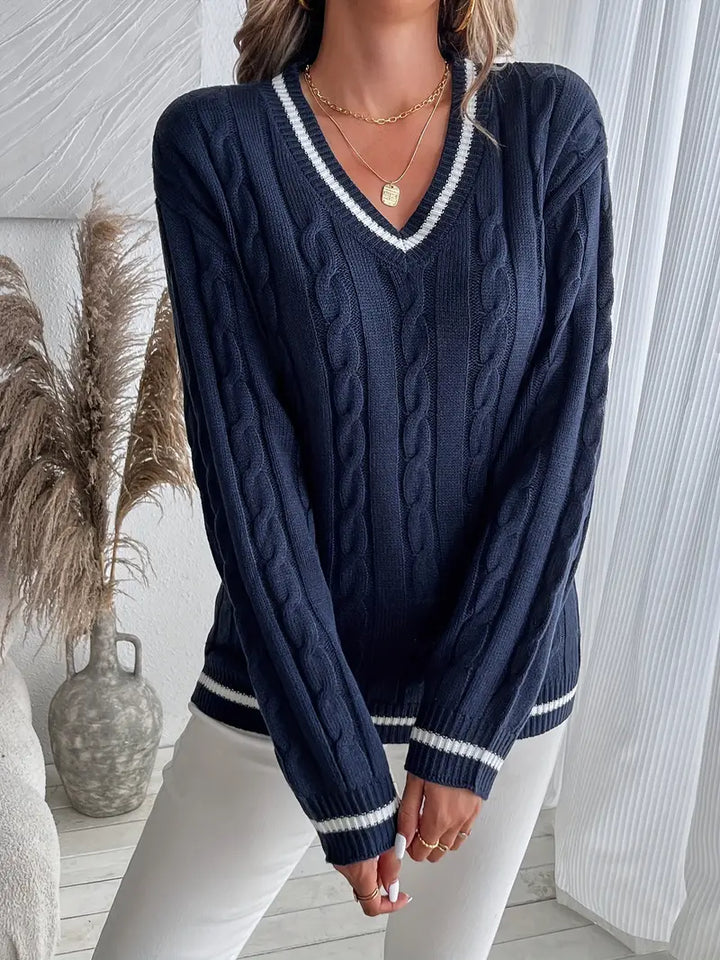 Molly | Classic Cable Knit Jumper