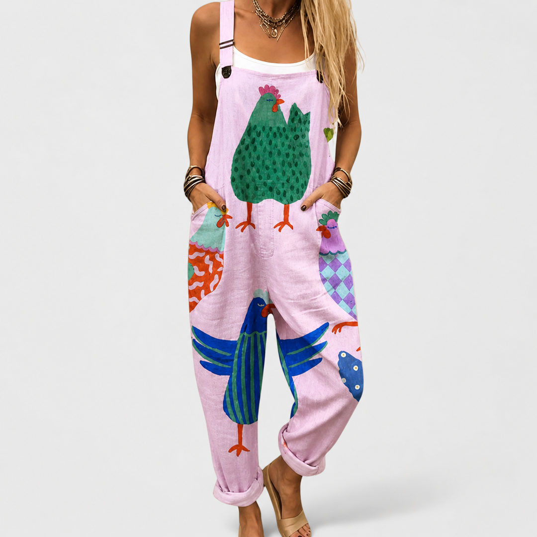 Quinn | Printed Jumpsuit
