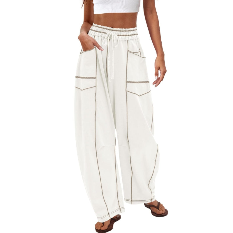 Brydie | Utility High Waist Wide Leg Cargo Pants