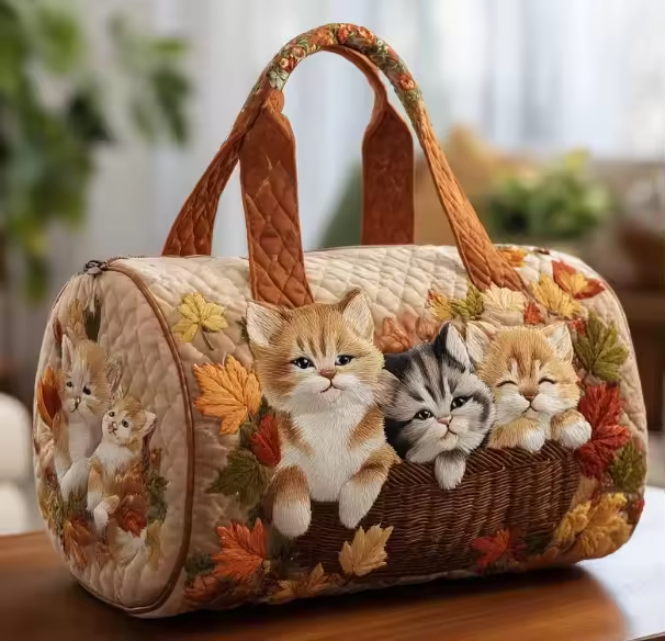Doris | Handmade Soft Traveler Bag
