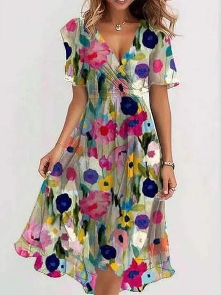 Matilda | Summer Dress with Tummy Cover