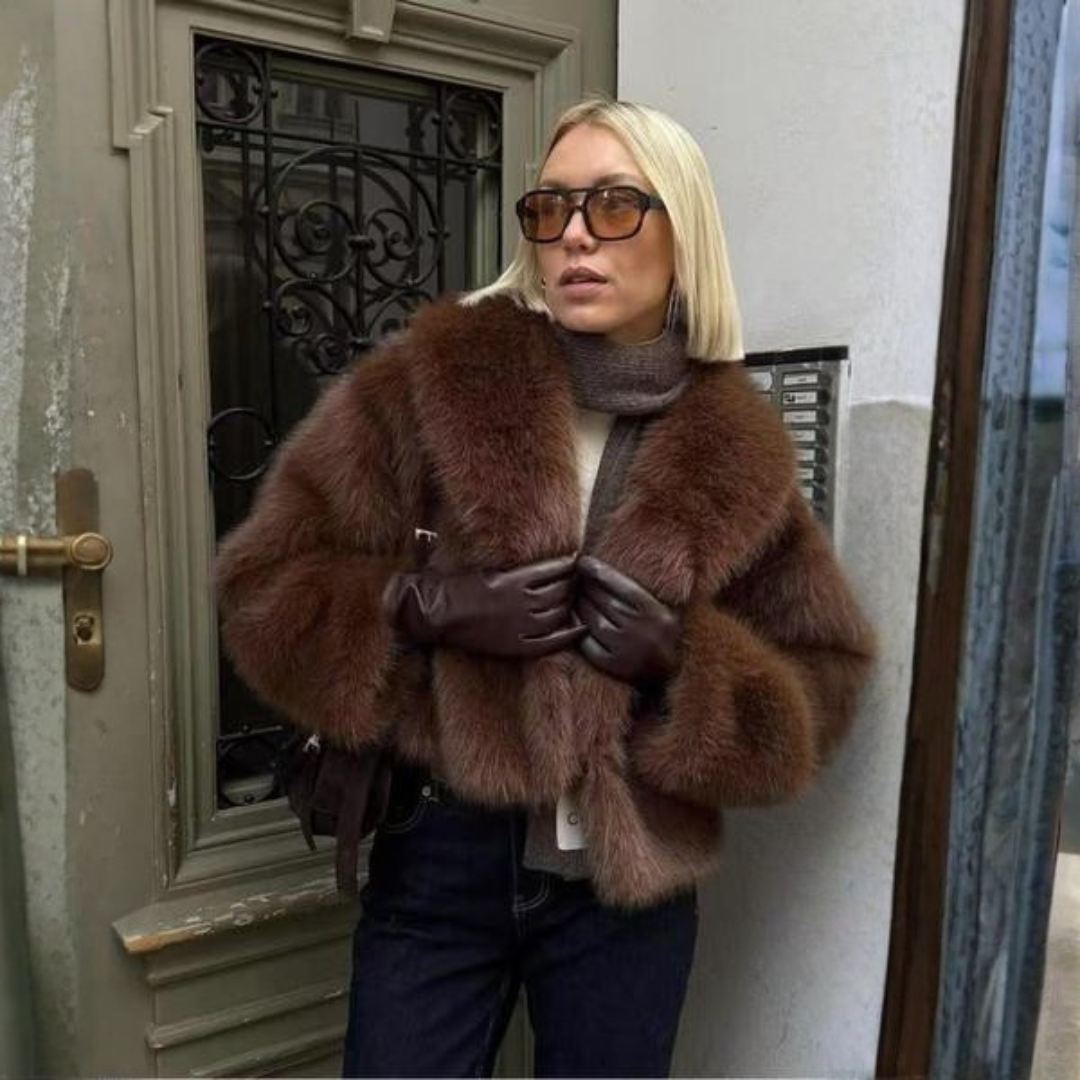 Celestia | Faux Fur Loose Coat