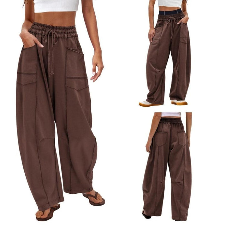 Brydie | Utility High Waist Wide Leg Cargo Pants