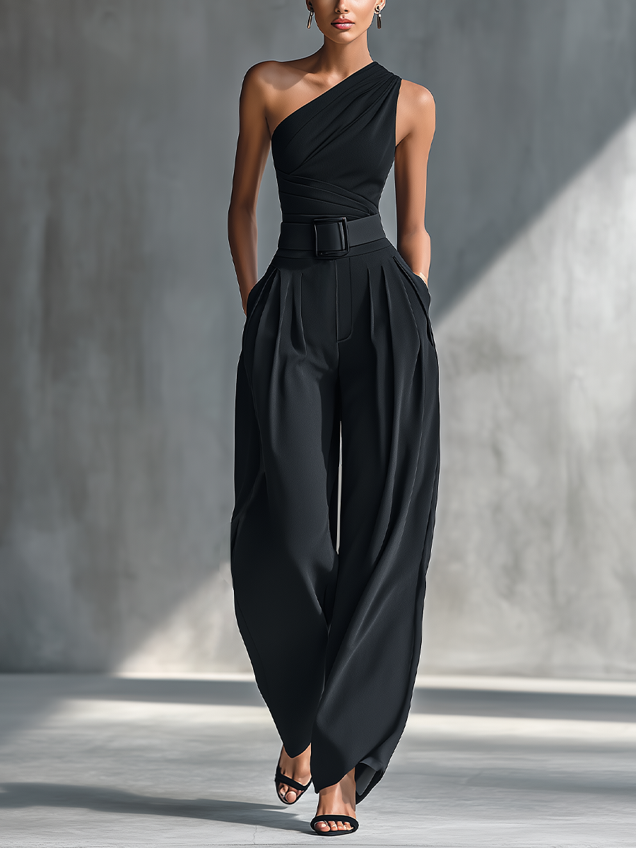 Freya | Black Knit Set