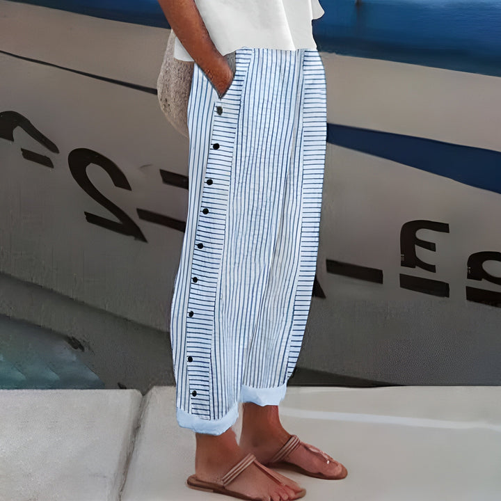Noeline | Everyday Comfort Pants with Side Pockets