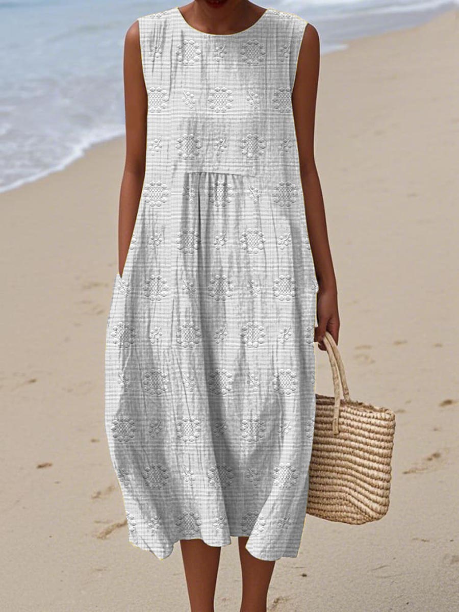 Rosa | Elegant Sleeveless Summer Dress