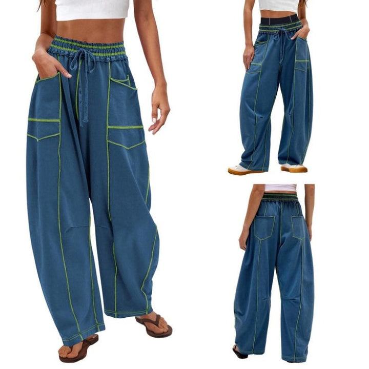 Brydie | Utility High Waist Wide Leg Cargo Pants
