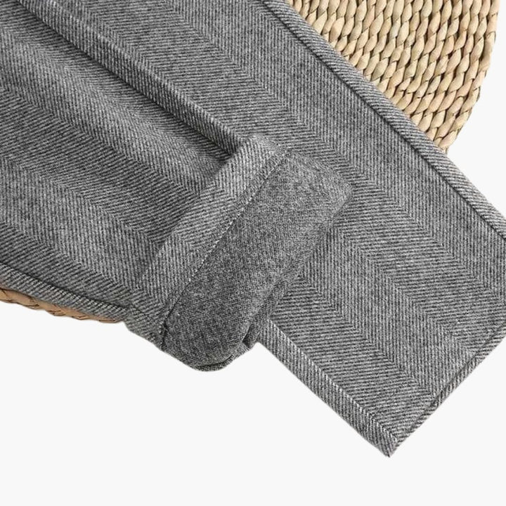 Sibyl | Tailored Straight Leg Trousers with Pockets