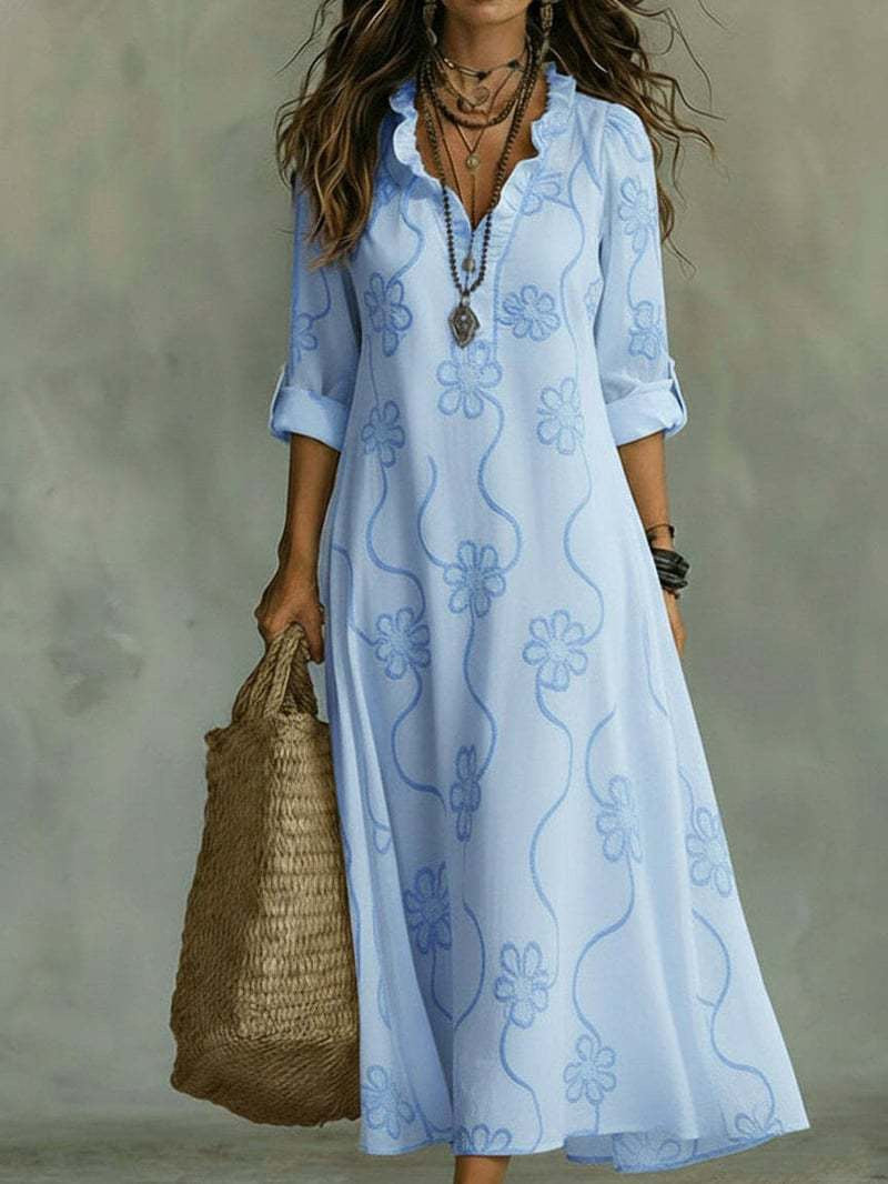 Boho Bloom Maxi Dress