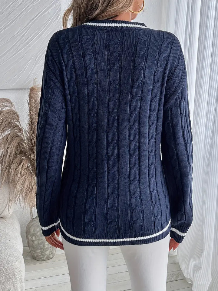 Molly | Classic Cable Knit Jumper