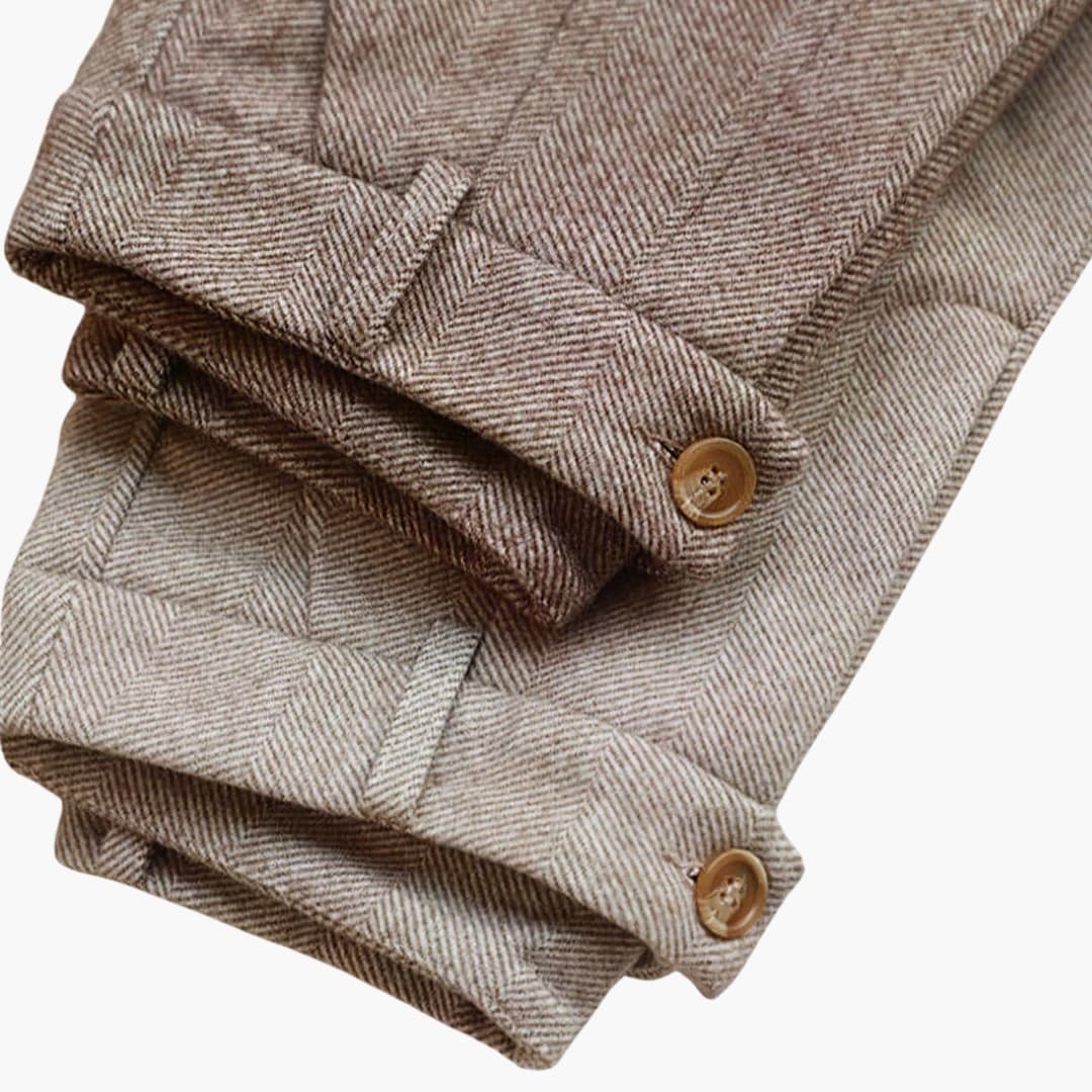 Sibyl | Tailored Straight Leg Trousers with Pockets