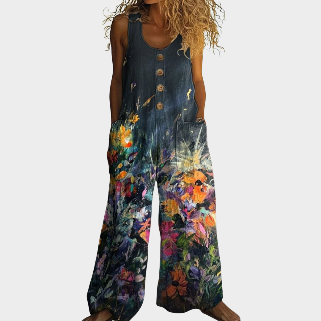 Saffron | Blooming Floral Jumpsuit