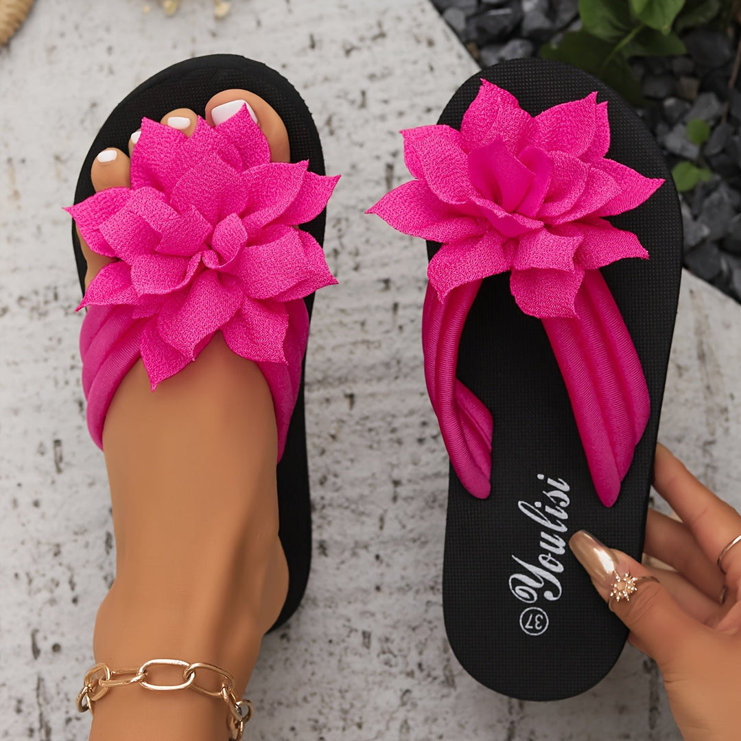 Livia | Elegant Floral Sandals