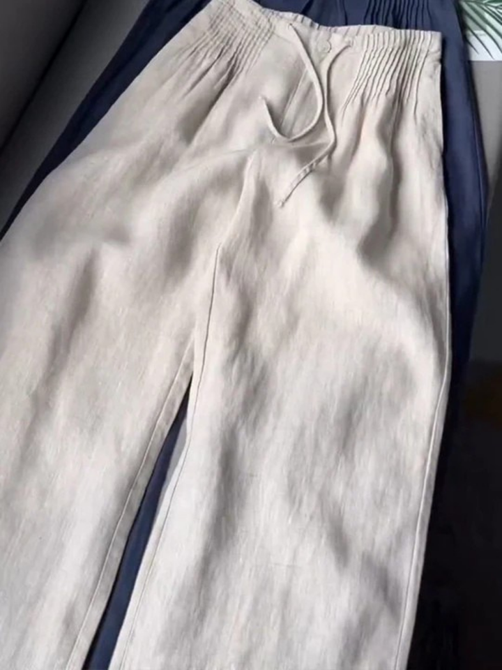 Zofia | Lightweight Wide Leg Cotton Pants