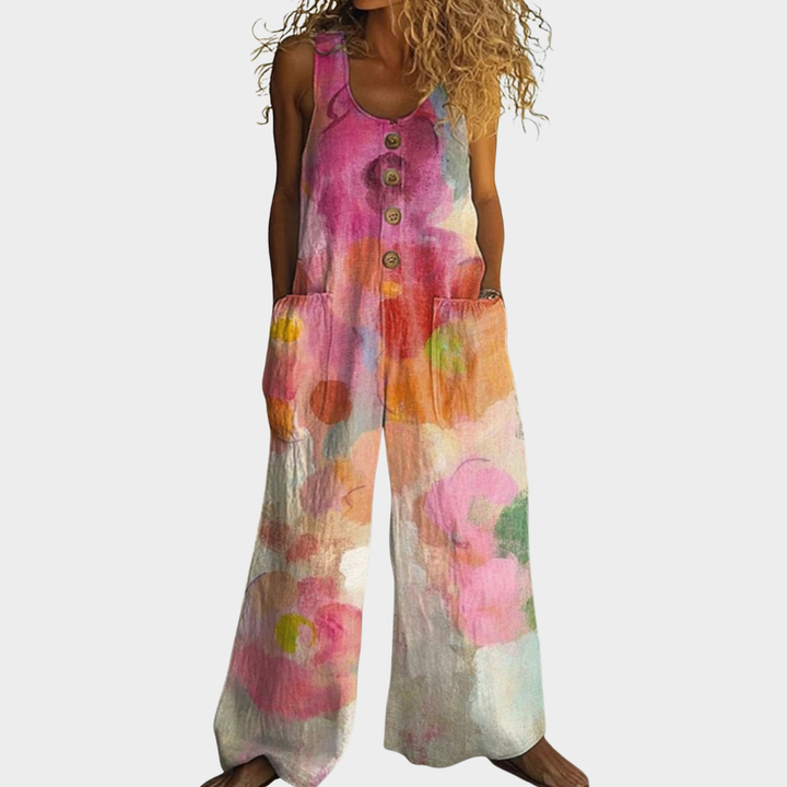 Marigold | Print Jumpsuit