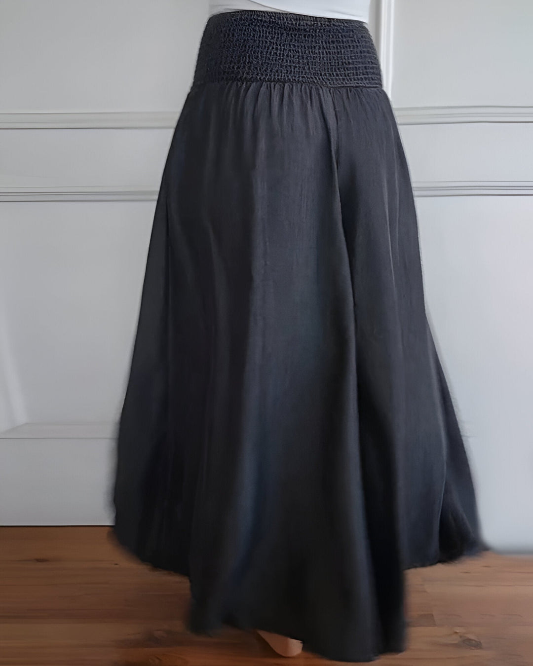 Trudy | Comfort Wide Leg Pants with Elastic Waist