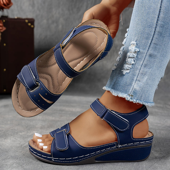 Nance | Effortless Grey Summer Sandals