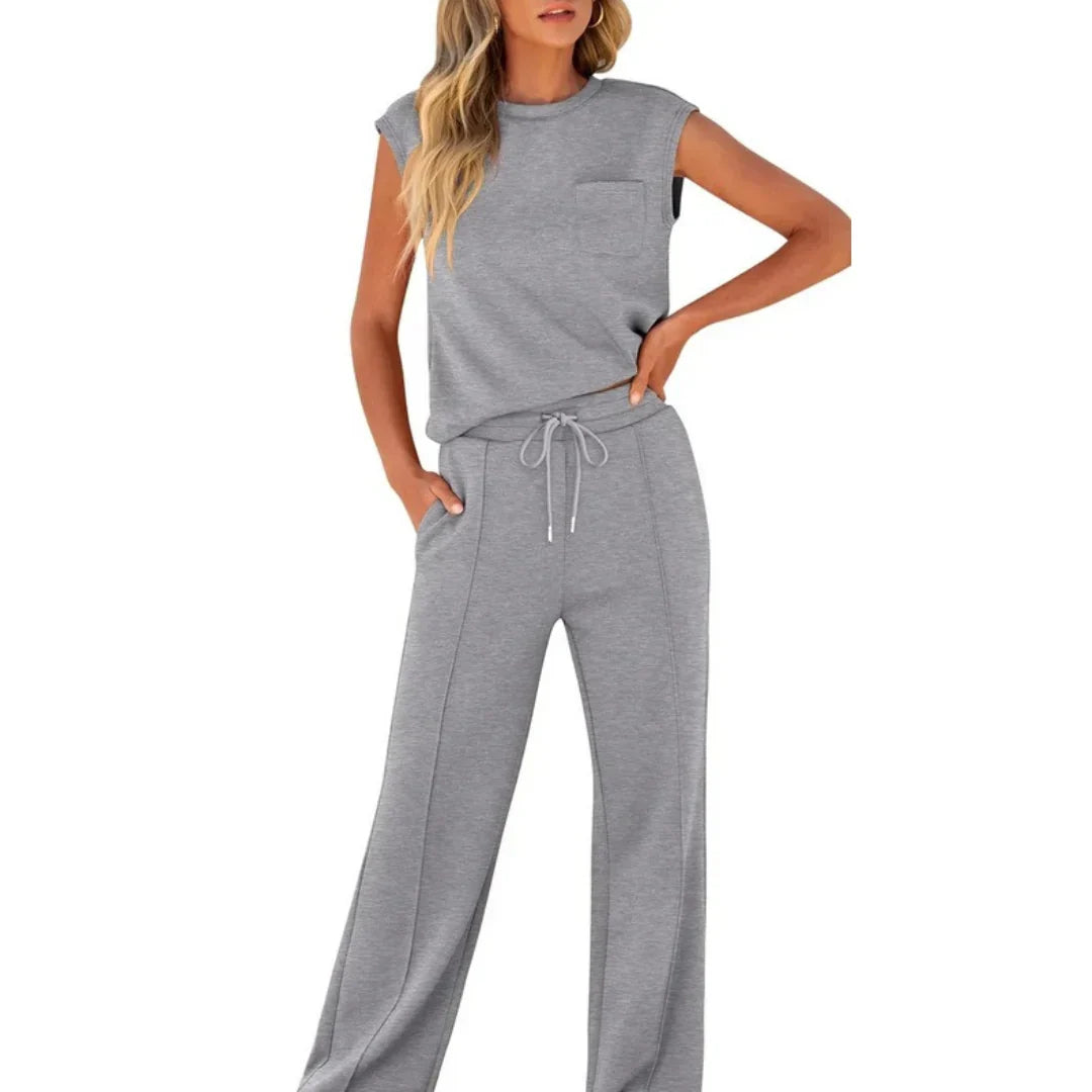 Merrick | Grey Summer Co-Ord
