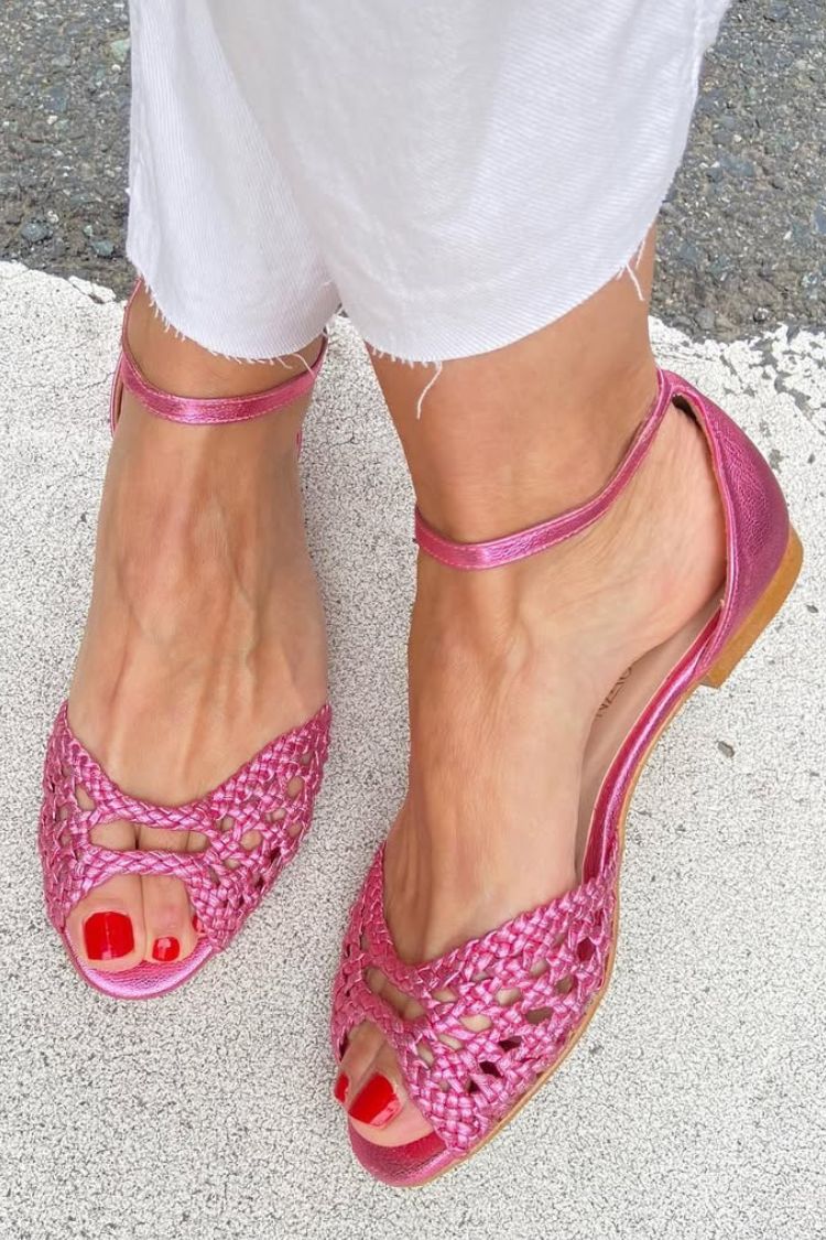 Bubs | Effortless Braided Gold Summer Sandals