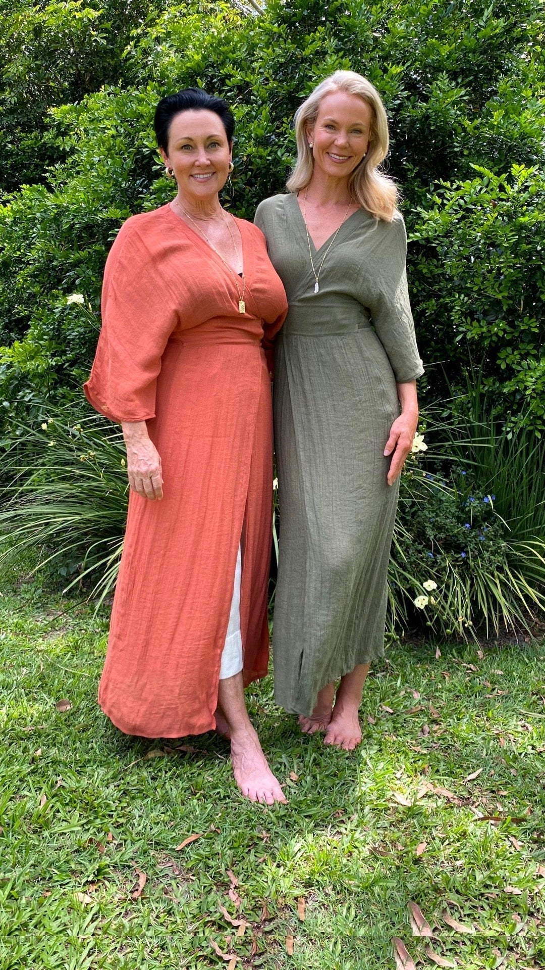 Grace | Draped Wrap Midi Dress