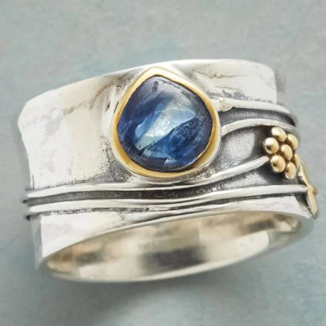 Ring Midnight Blue with Classic Shine