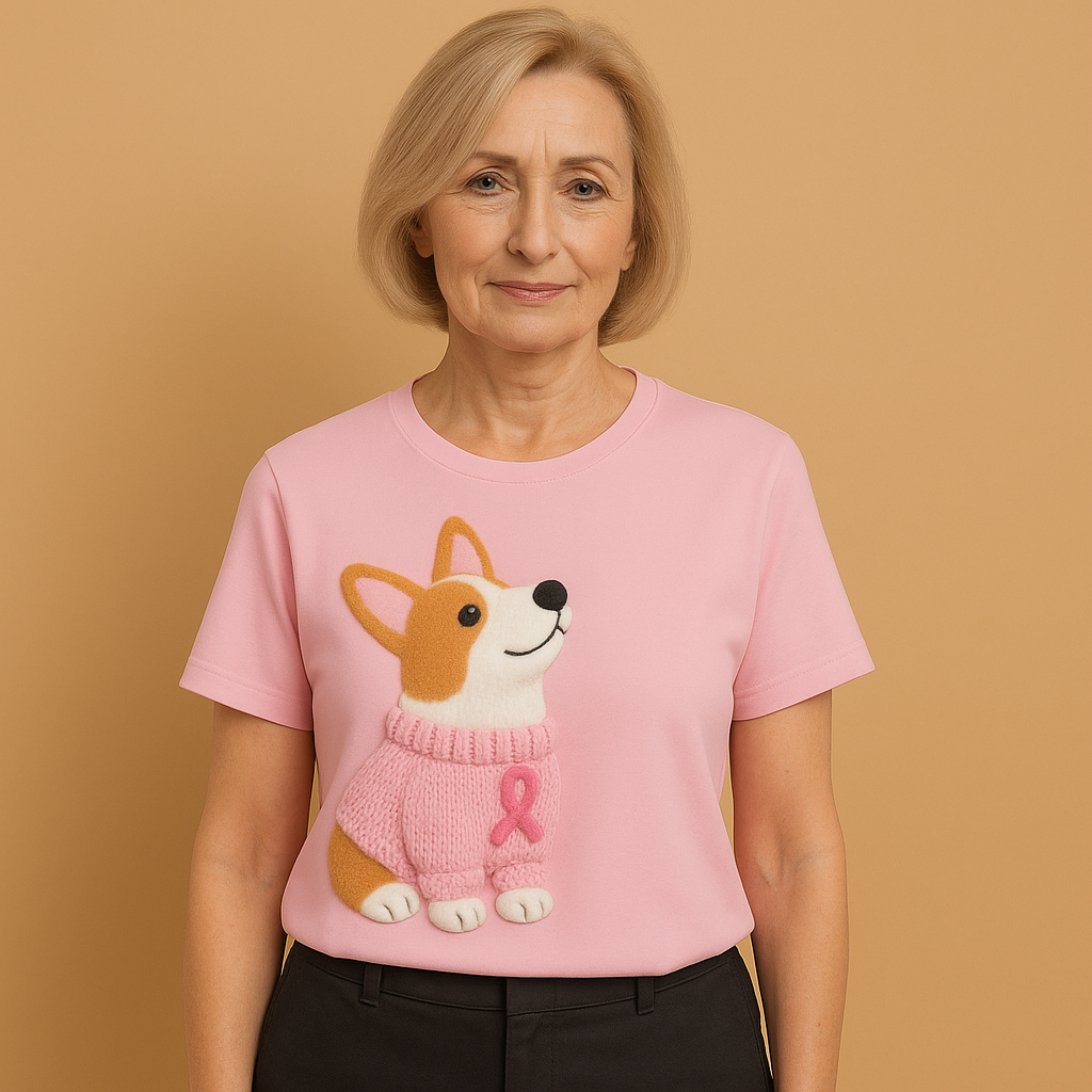 Bowen | Playful Dachshund Print T Shirt