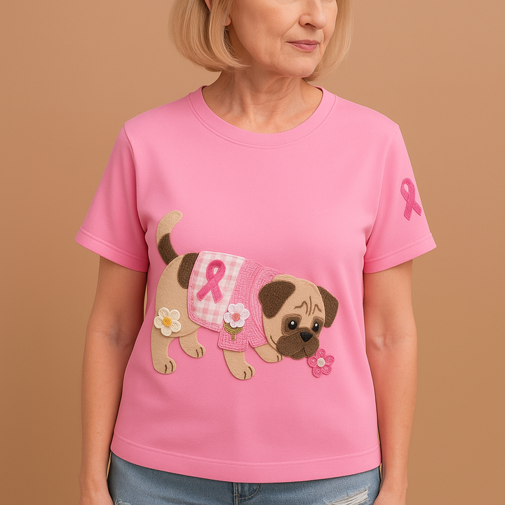 Bowen | Playful Dachshund Print T Shirt