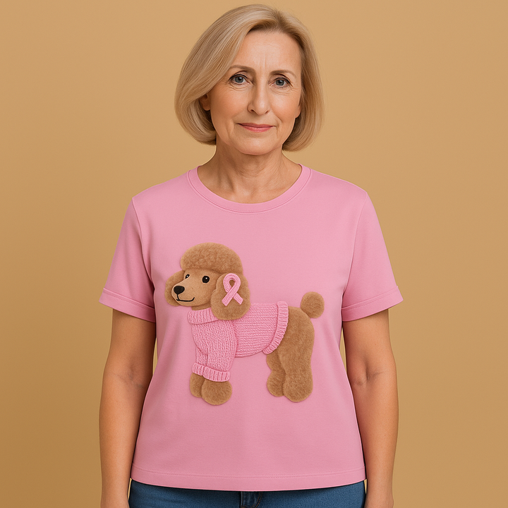 Bowen | Playful Dachshund Print T Shirt