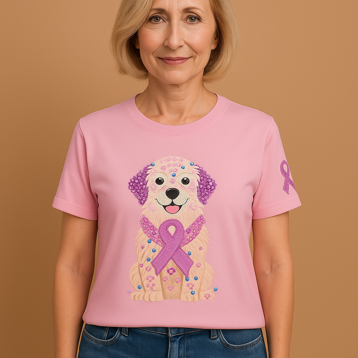 Bowen | Playful Dachshund Print T Shirt