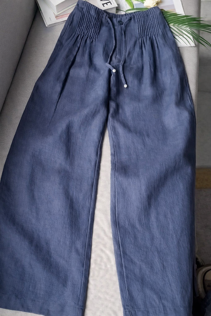 Zofia | Lightweight Wide Leg Cotton Pants