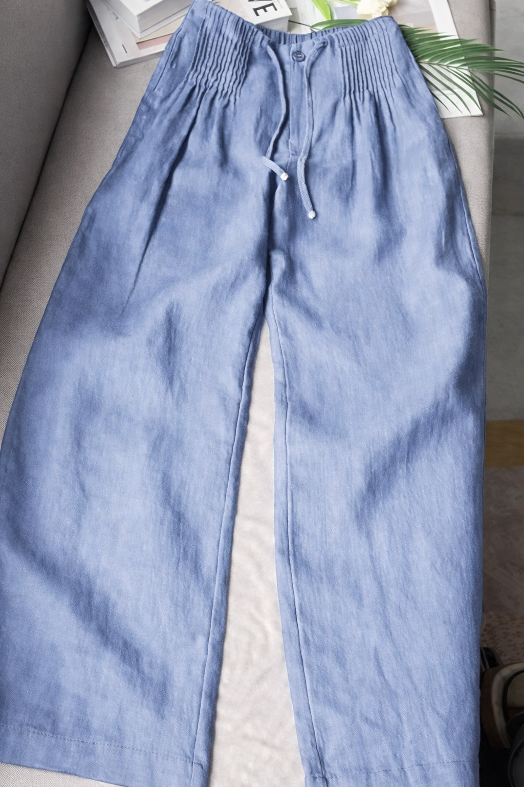 Zofia | Lightweight Wide Leg Cotton Pants