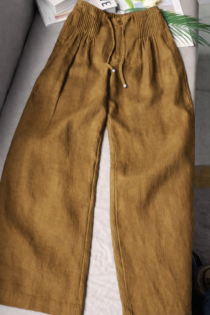 Zofia | Lightweight Wide Leg Cotton Pants