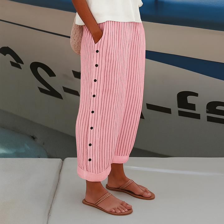 Noeline | Everyday Comfort Pants with Side Pockets