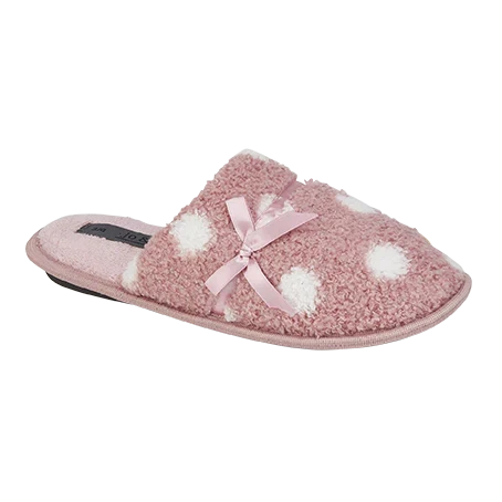 Bonnie | Borg Mule Slippers