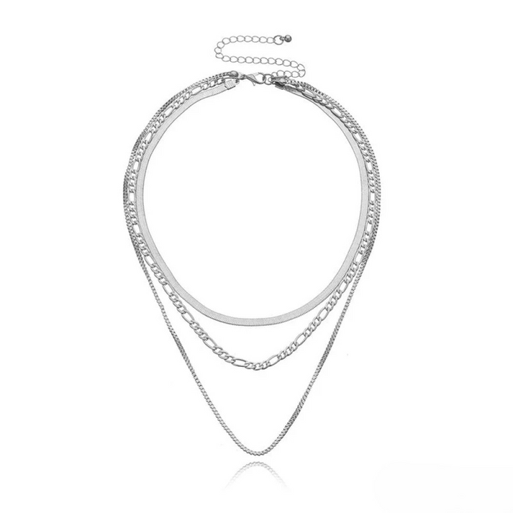 Elia | Vintage 3-Piece Layered Necklace