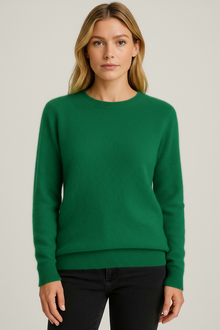 Jetty | Classic Crewneck Cashmere Blend Jumper