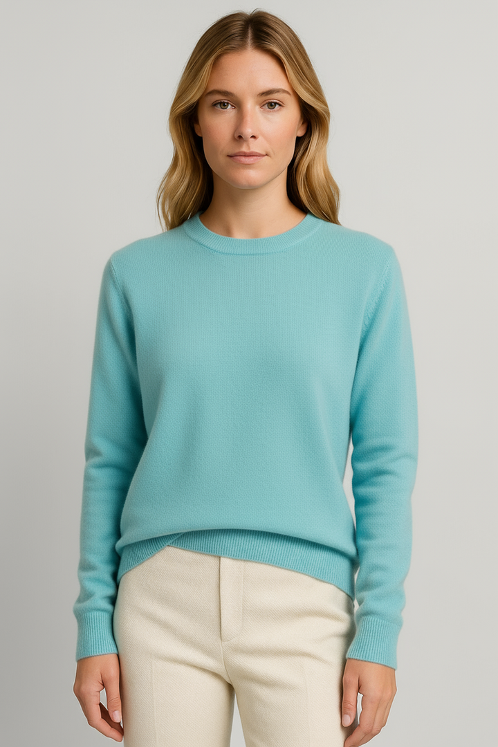 Jetty | Classic Crewneck Cashmere Blend Jumper